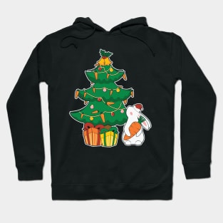 Bunny Christmas Tree Hoodie